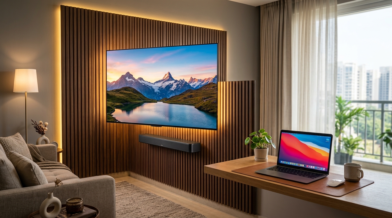 Smart 4K Entertainment and Study Systems